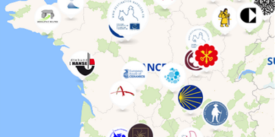 35 Itinéraires culturels traversent la France